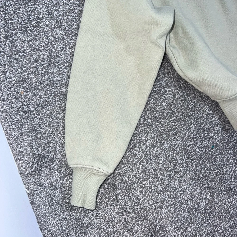 Fear of God Essentials Kids Sage Green Logo Sweatshirt 4-5 years